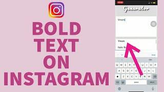 How To Bold Text On Instagram (2022)