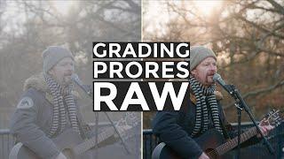Color Grading PRORES RAW For The First Time | Sony FX6 & Atomos Ninja V Footage