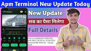 apm Terminal Earning App | apm Terminal Earning App withdrawal problem | apm Terminal app real fake