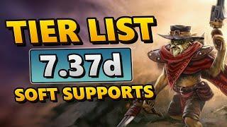 Soft Support Tier List | Dota 2 7.37d