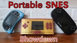 Portable SNES Showdown! (FC Pocket vs. Data Frog vs. CoolBaby RS-8A)