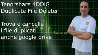 Trova e elimina file duplicati con 4DDiG Duplicate File Deleter