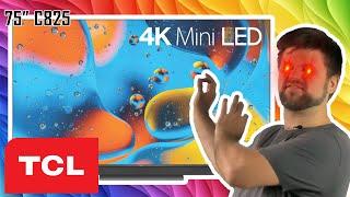 TCL 75" C825 4K Mini LED TV Review | TechManPat