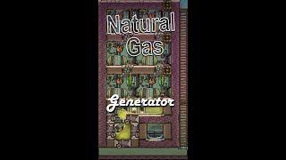 Natural Gas Generator Setup - Oxygen not included #shorts