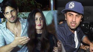 Sidharth Malhotra SAVES Katrina Kaif from Ranbir Kapoor's questions at Baar Baar Dekho Wrap party