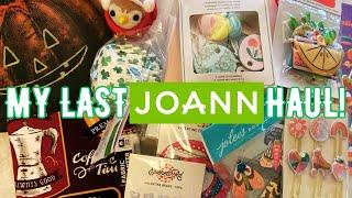 MY LAST JOANNS HAUL #joannfabrics #joanns #craftyhaul #craftsupplies    March 13 2025