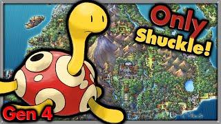 Can I Beat Pokemon Platinum with ONLY Shuckle?  Pokemon Challenges ► NO ITEMS IN BATTLE