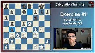 Deep Calculation Exercise #1 | Test Your Chess