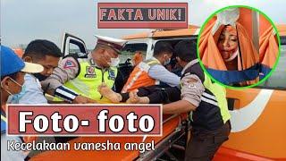 FOTO - FOTO kecelakaan vanesha angel tanpa sensor