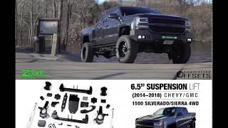 6.5 Zone Suspension Lift Kit for Chevy/GMC 1500 (14'-18')