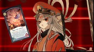 Onmyoji The Card Game Rank gameplay : Spell Master T lll R l ss5 (Tamamo,Menreiki,Joruri,Yukinime)