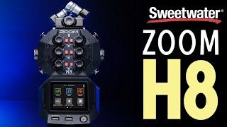 Zoom H8 8-input Handy Recorder Overview