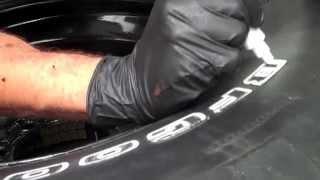 How To Make Raised White Letters On Tires; Half Idiots Guide