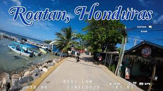 West End  Roatan, Honduras - A crazy FPV drone flight and breakfast in the West End