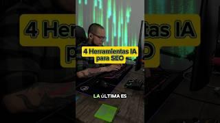 Te recomiendo estás 4 herramientas de SEO con IA y la última es gratis