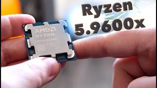 Збірка пк на новому процесорі AMD Ryzen 5.9600x та з 7.9700х