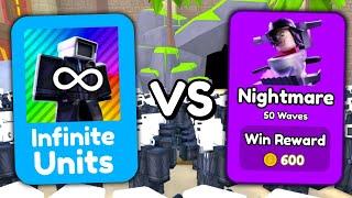 INFINITE CAMERAMEN vs NIGHTMARE MODE!!