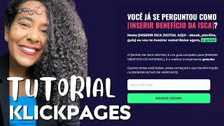 Como criar uma página de captura ou inscrição de alta conversão no hotmart pages (antigo klickpages)