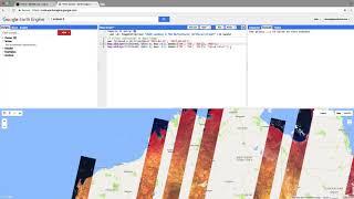 Landsat NDVI time-series in Google Earth Engine