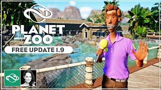 ▶ Planet Zoo Free Update 1.9 Overview: Discover Roaming Educators & Explore Camera Mode