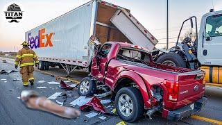 Dangerous Idiots Fastest Truck & Heavy Equipment Fails | Extreme Oversized Truck Transport #48