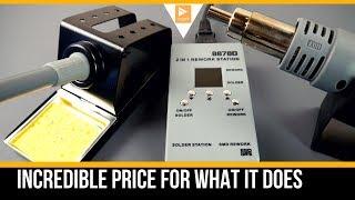 A $65 Micro Rework Soldering Station  //  YAOGONG 8878D 2 In 1 SMD Rework Soldering