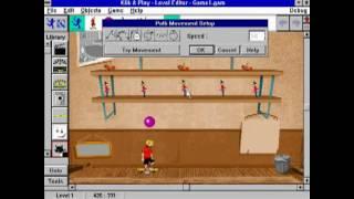 "Klik & Play" game creator tutorial (1994)