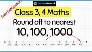 Rounding off Numbers Class 4 | Rounding off Numbers Class 3