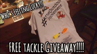 SUBSCRIBER GIVEAWAY DRAWING!!!  Popping Corks , T-shirt, Stickers, Soft Plastic Baits!