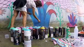Graffiti Paula P Rezende | Clipe para canção de Victoire Oberkampf