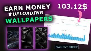 Upload AI wallpapers to zedge and earn money