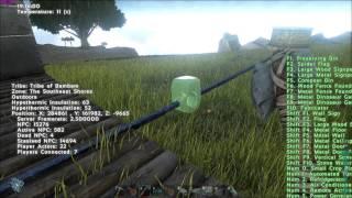 Ark Survival Evolved - Mountain farming/irrigation - water where there is none