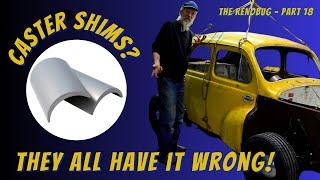 VW Beetle Caster Shims - Why and how? Debunking the myths!!