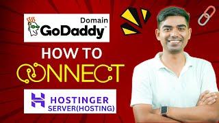 How to Connect GoDaddy Domain with Hostinger Hosting | Point Godaddy Domain to Hostinger | 2023