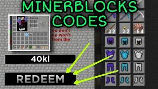 All MinerBlocks Codes | Roblox MinerBlocks Codes