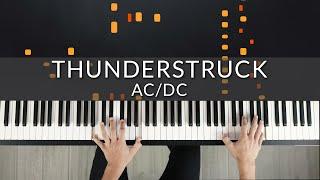 Thunderstruck - AC/DC | Tutorial of my Piano Cover