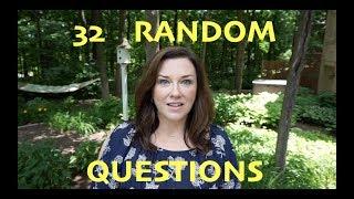 32 RANDOM QUESTIONS TAG