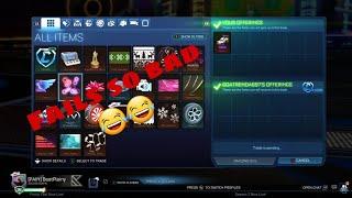 Rocket League Scammer Fails Horribly 