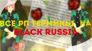 Все РП термины для Блэк Раши! Black Russia / crmp / RolePlay