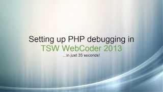 Setting up PHP debugging in 35 seconds