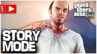 GTA V #LIVE - Story Mode Is Lit! - My First Story Mode Playthrough - #gtastorymode