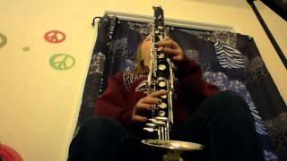 over the rainbow, bass clarinet