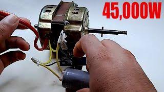 Free Energy 220V Generator Top05 Copper Coil Light Bulb Electric Condenser 45KV Transformer Idea