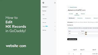 How To Edit MX Records in GoDaddy