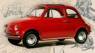 FIAT 500 • The CHEAPEST LEGEND • From the 1950s to the 1970s