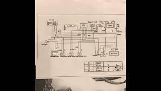 Taotao Chinese quad repair. No spark. Wiring diagram for remote start remote kill