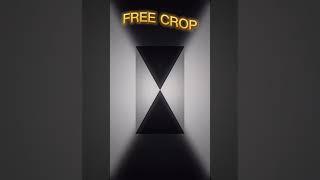 Free Crop Overlay Video  #freecrop #edit #shorts #short #shortsvideo