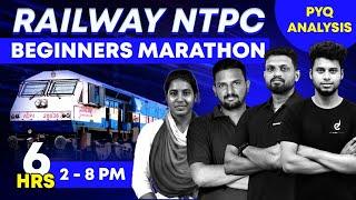 MISSION RAILWAYS | RAILWAY NTPC SPECIAL MARATHON FOR BEGINNERS | VERANDA RACE SSC