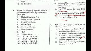 Appsc Degree Lecture computer science 2012 previous paper with explanation part 1 | APPSC |DL