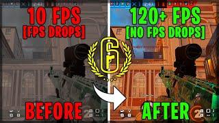 *INSANE* FPS BOOST in Rainbow Six Siege on LOW END PC!